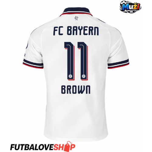 Dres Bayern Munich Nathaniel Brown #11 Preč 2026-27 Krátky Rukáv